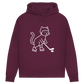Damen Premium Hoodie HOCKEY CAT