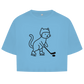 Ladies Crop Top HOCKEY CAT