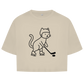 Ladies Crop Top HOCKEY CAT