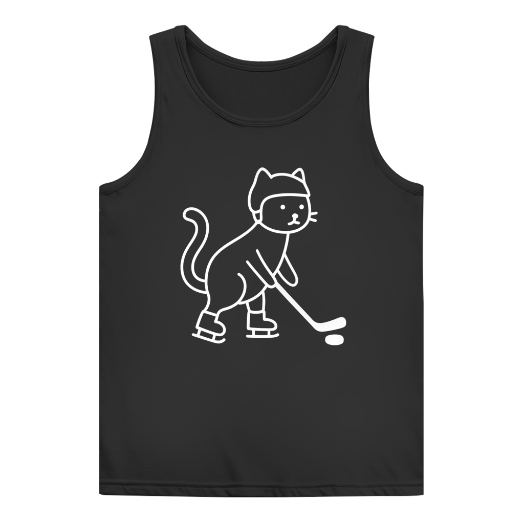 Ladies Tank Top HOCKEY CAT