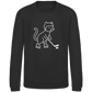 Kids Sweatshirt HOCKEY CAT