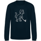 Kids Sweatshirt HOCKEY CAT