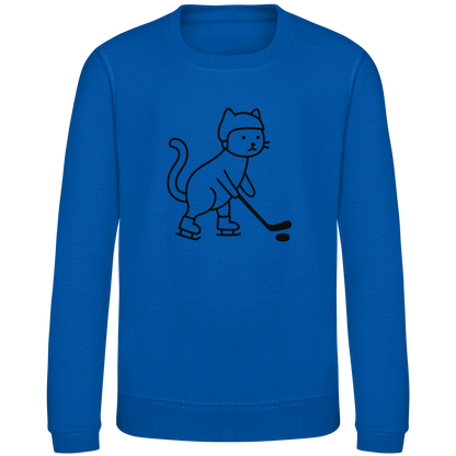 Kids Sweatshirt HOCKEY CAT