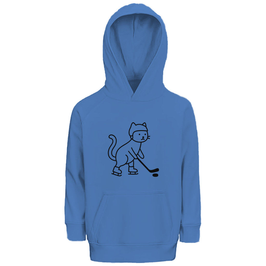 Kids Hoodie HOCKEY CAT