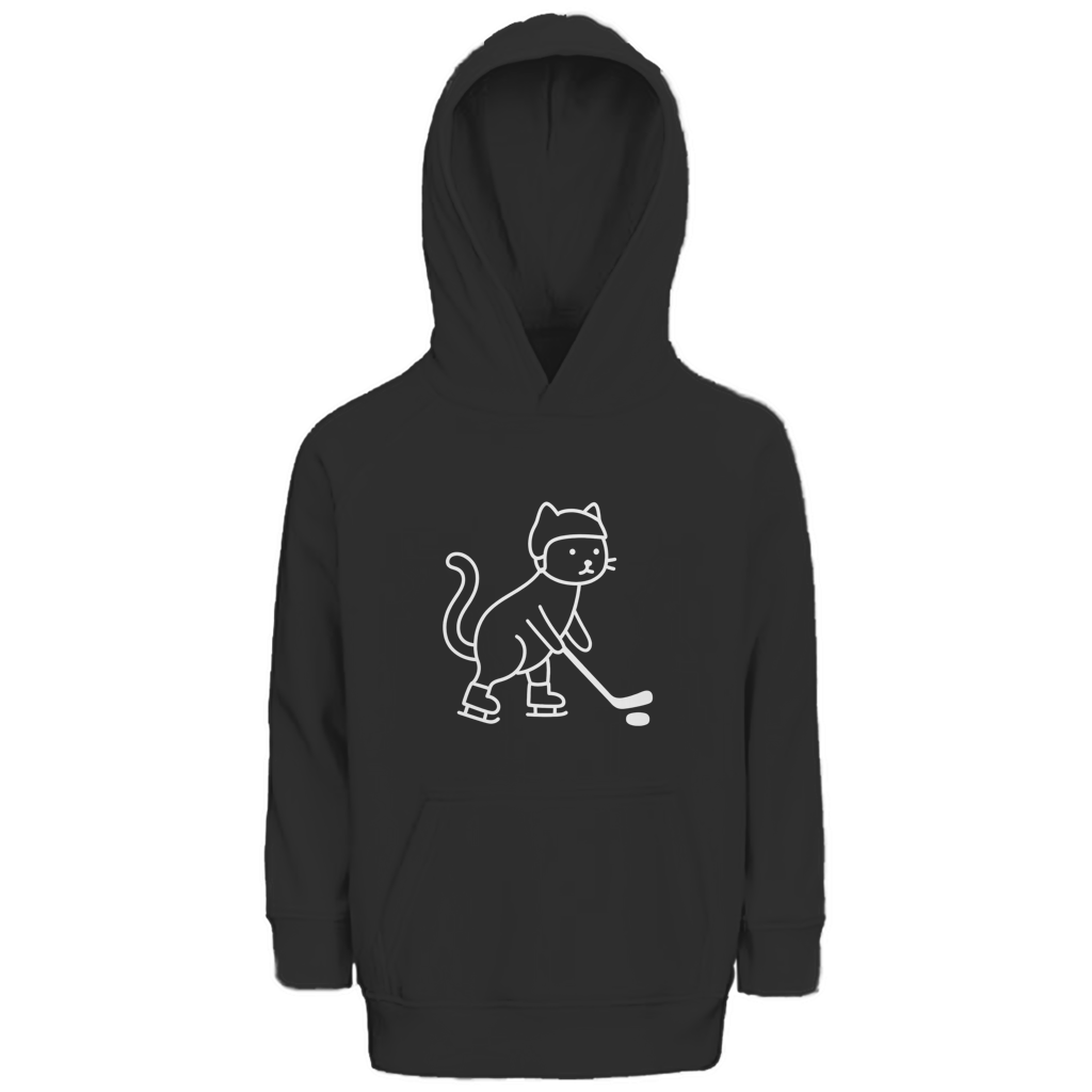 Kids Hoodie HOCKEY CAT