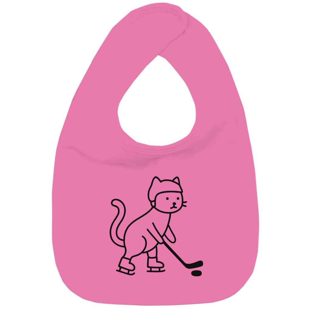 Kinder Bio Lätzchen HOCKEY CAT