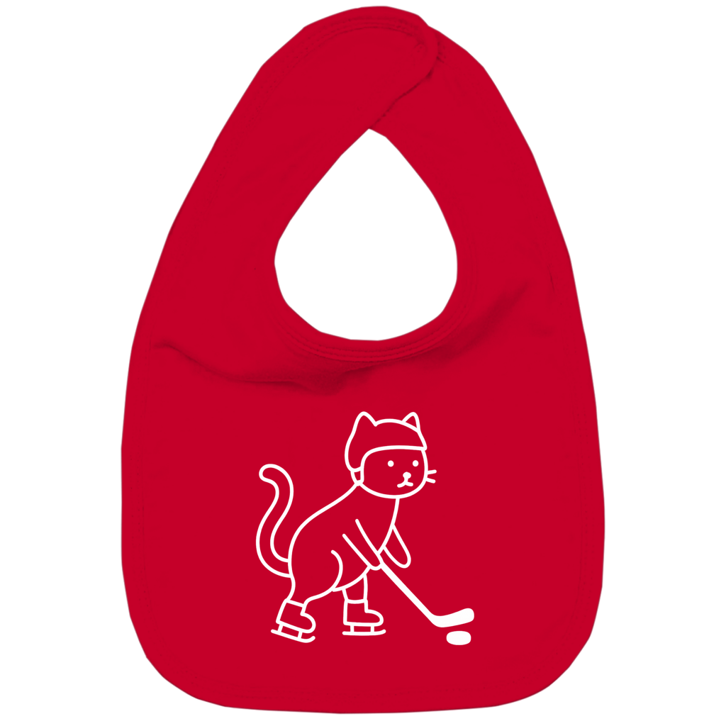 Kinder Bio Lätzchen HOCKEY CAT