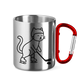 Edelstahltasse HOCKEY CAT