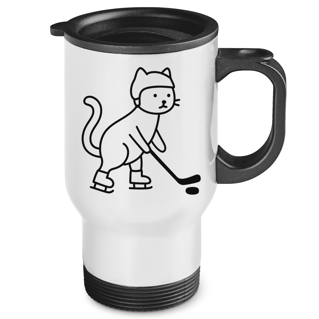 Edelstahl-Thermobecher HOCKEY CAT