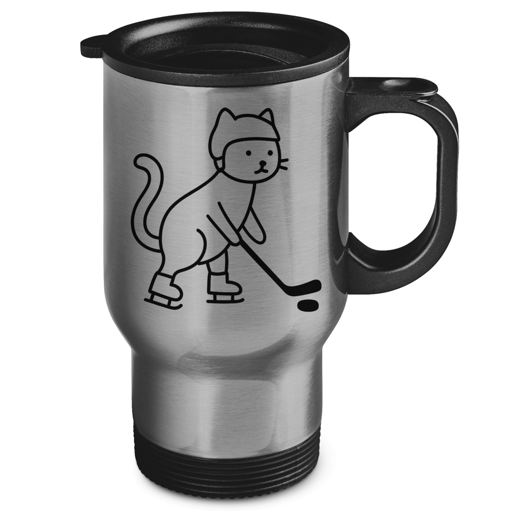 Edelstahl-Thermobecher HOCKEY CAT