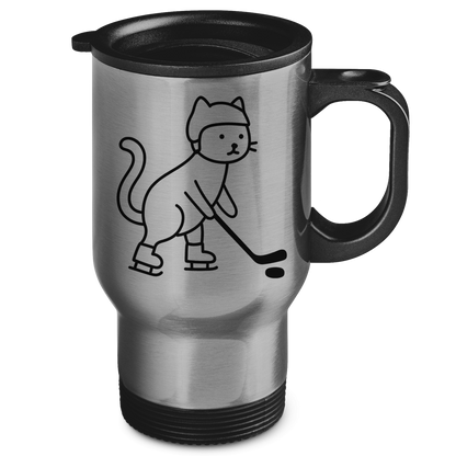 Edelstahl-Thermobecher HOCKEY CAT