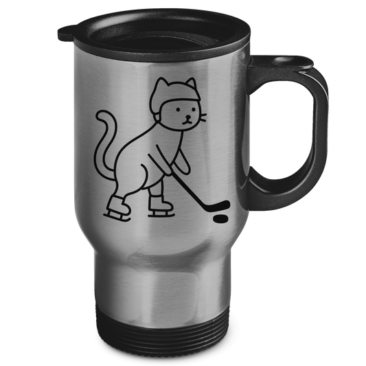 Edelstahl-Thermobecher HOCKEY CAT