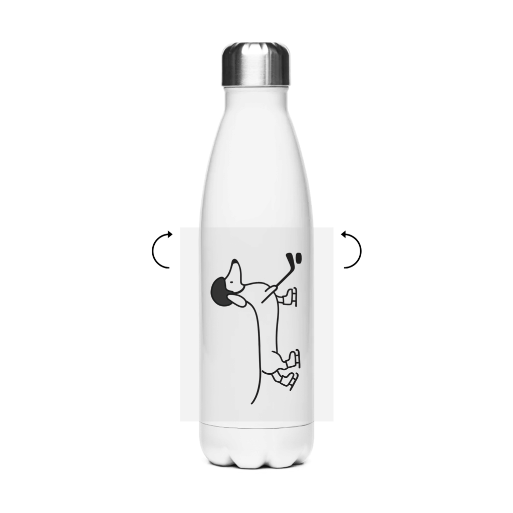 Edelstahl-Thermoflasche HOCKEY CAT