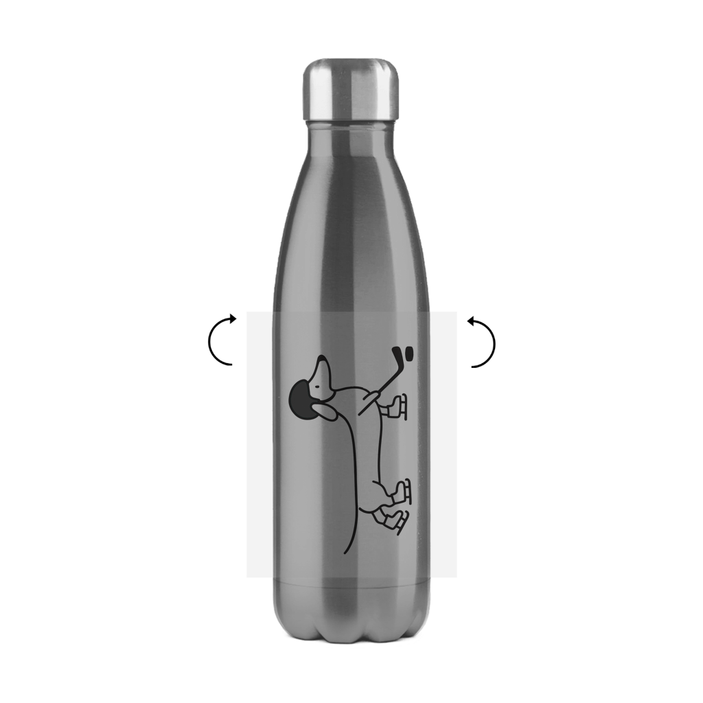 Edelstahl-Thermoflasche HOCKEY CAT