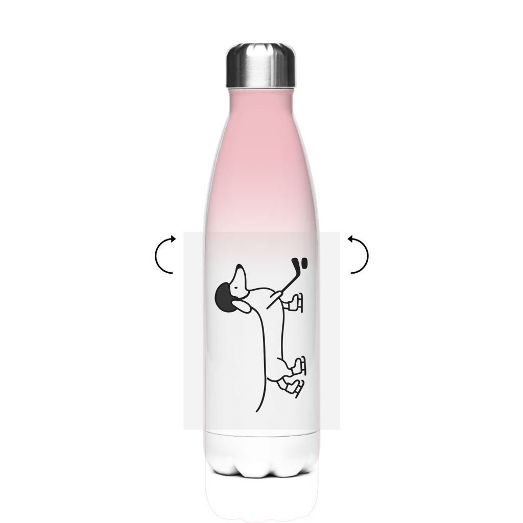 Edelstahl-Thermoflasche HOCKEY CAT