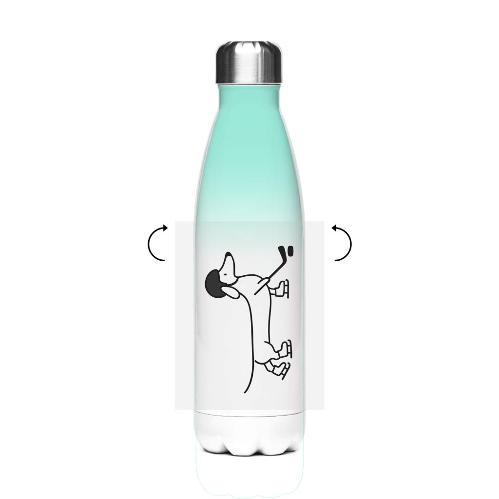 Edelstahl-Thermoflasche HOCKEY CAT