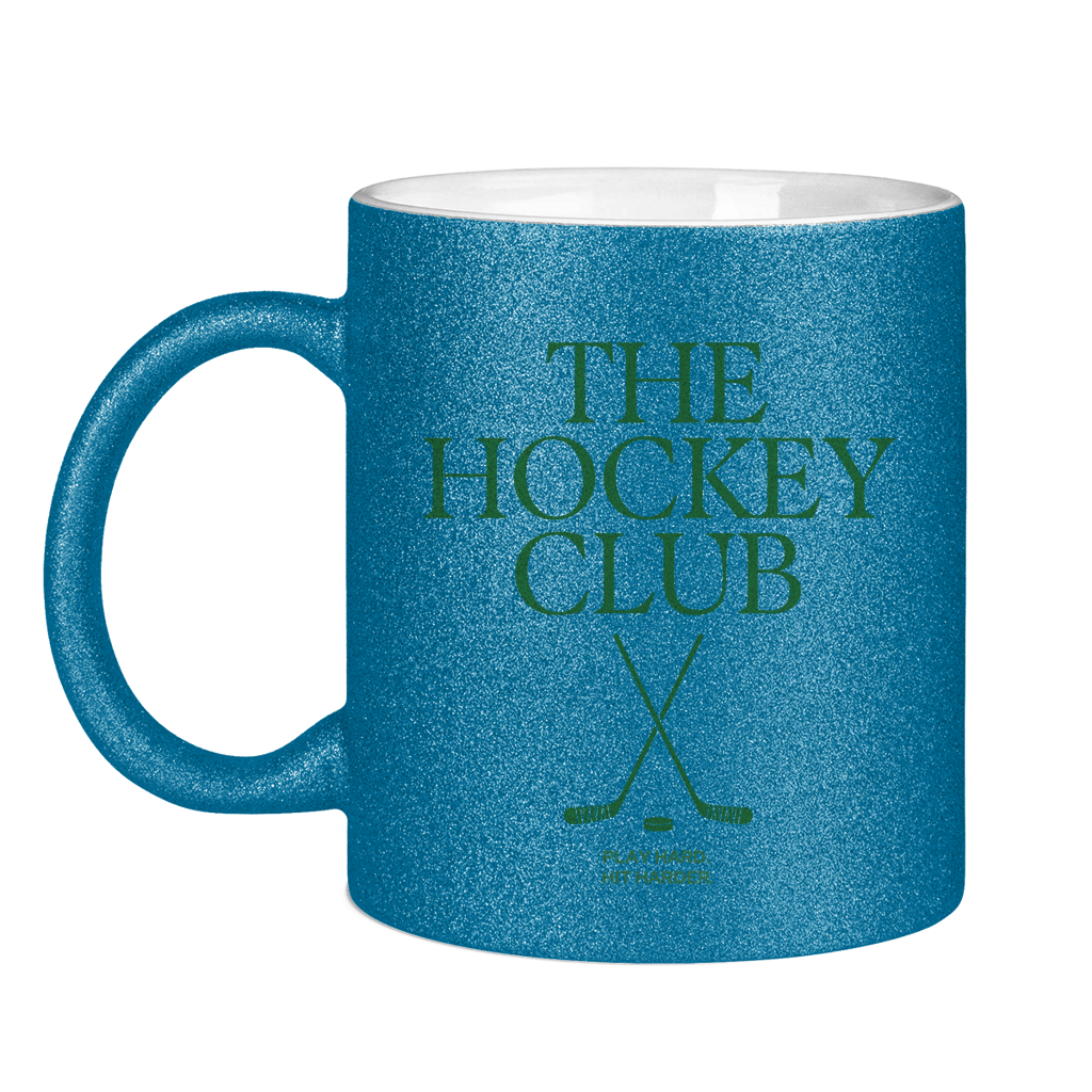 Glitzertasse THE HOCKEY CLUB