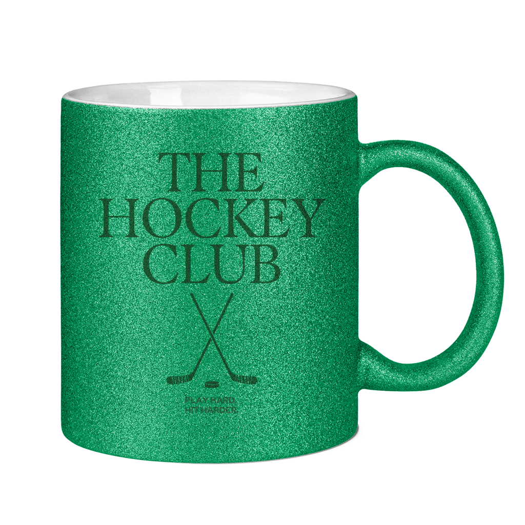 Glitzertasse THE HOCKEY CLUB