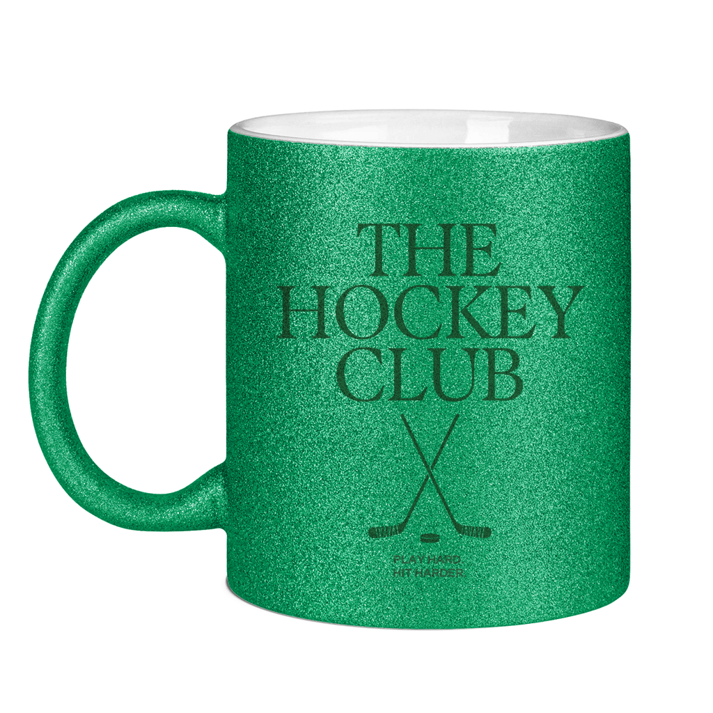 Glitzertasse THE HOCKEY CLUB
