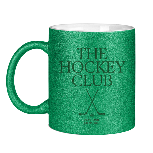 Glitzertasse THE HOCKEY CLUB