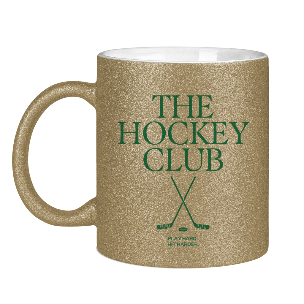 Glitzertasse THE HOCKEY CLUB