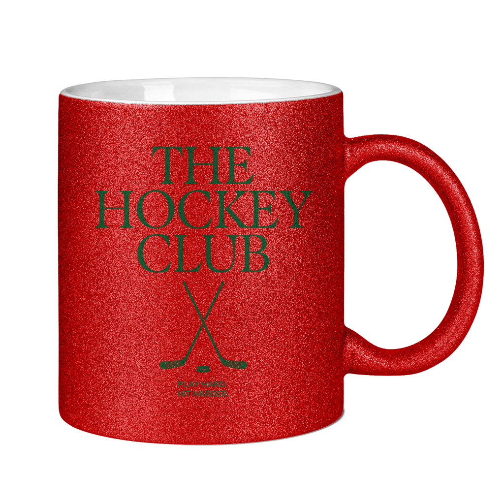 Glitzertasse THE HOCKEY CLUB