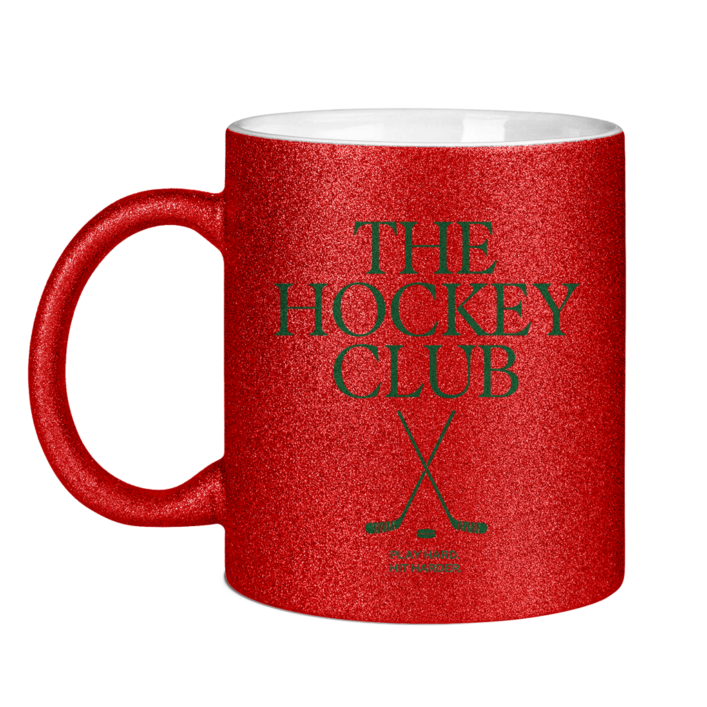 Glitzertasse THE HOCKEY CLUB