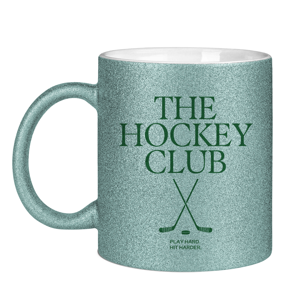 Glitzertasse THE HOCKEY CLUB
