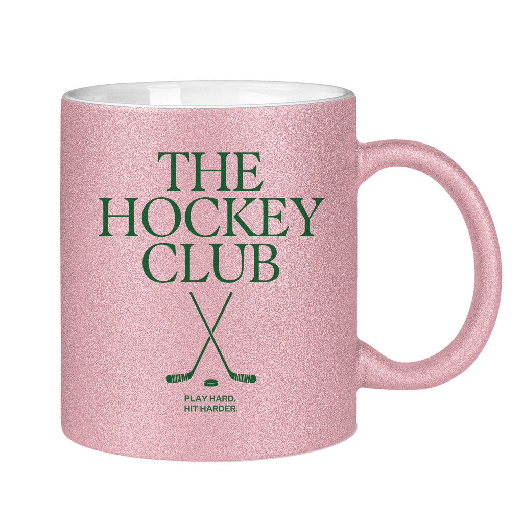 Glitzertasse THE HOCKEY CLUB