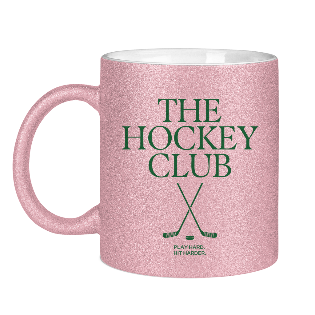 Glitzertasse THE HOCKEY CLUB
