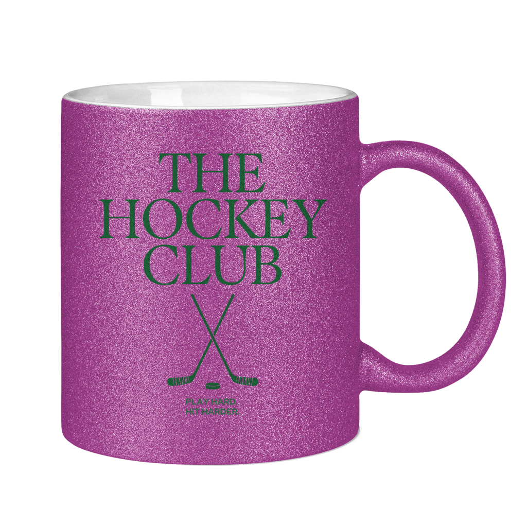 Glitzertasse THE HOCKEY CLUB