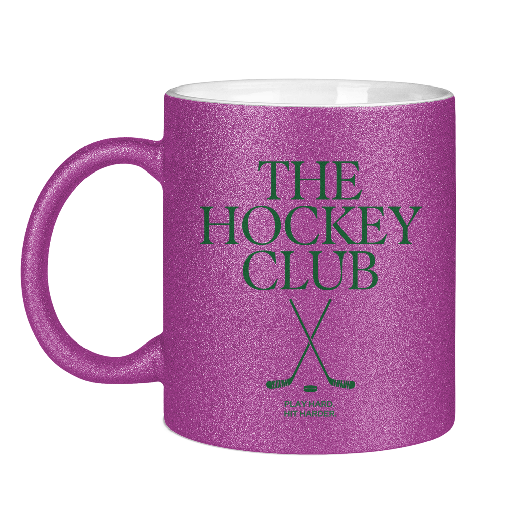 Glitzertasse THE HOCKEY CLUB