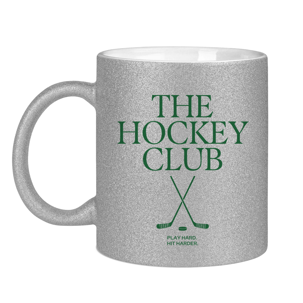 Glitzertasse THE HOCKEY CLUB