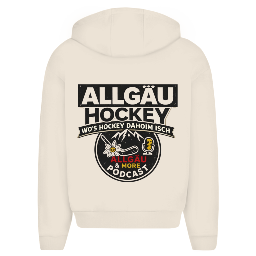 Oversize Zipper ALLGÄU & MORE PODCAST