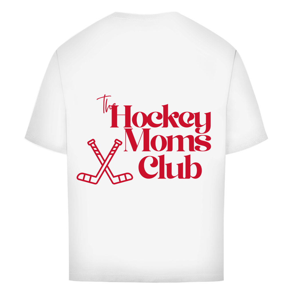 Oversize T-Shirt THE HOCKEY MOMS CLUB