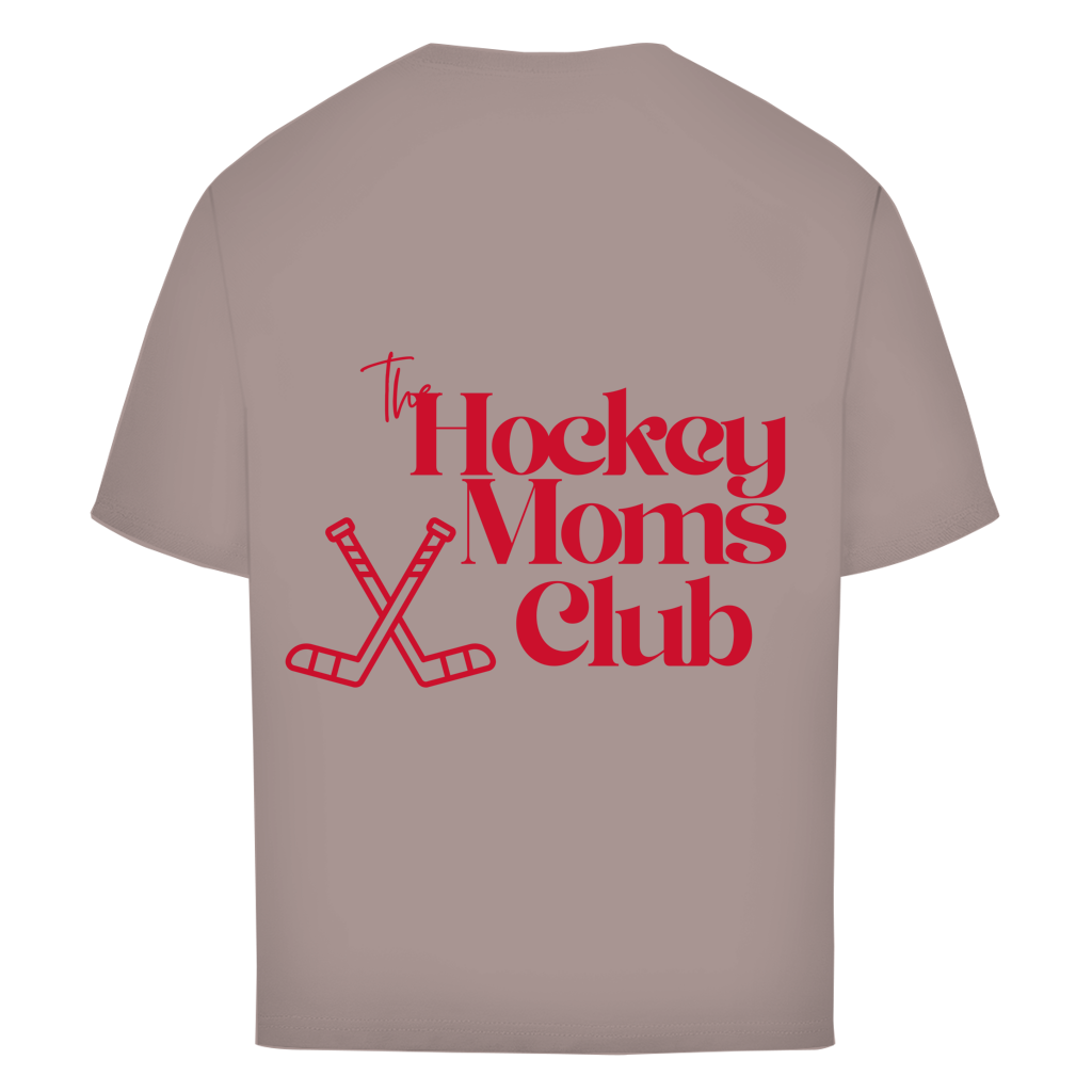 Oversize T-Shirt THE HOCKEY MOMS CLUB