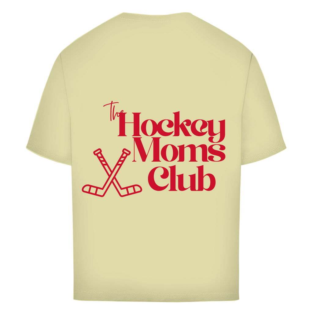 Oversize T-Shirt THE HOCKEY MOMS CLUB
