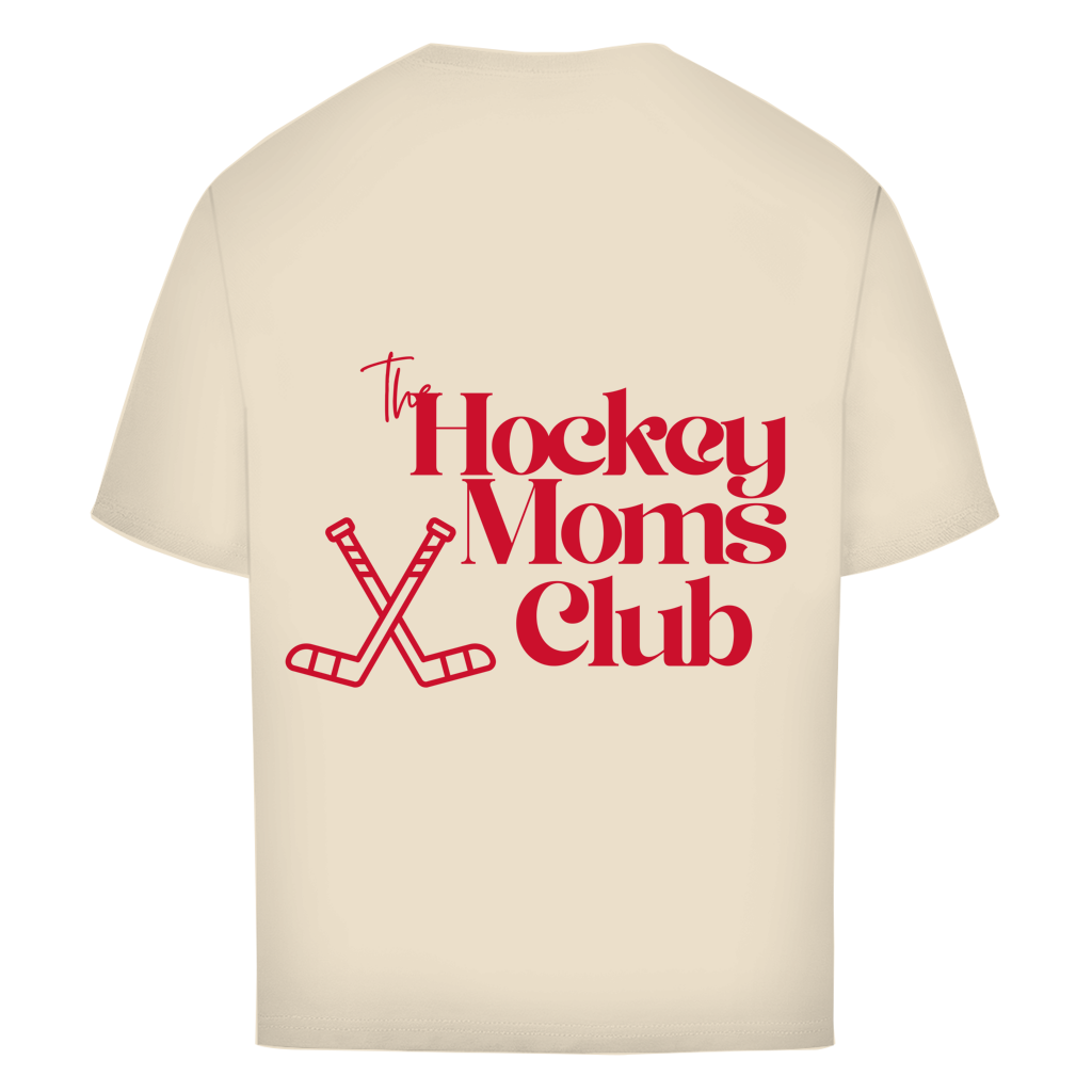 Oversize T-Shirt THE HOCKEY MOMS CLUB
