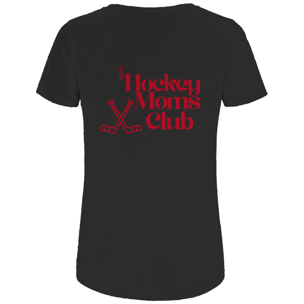 Ladies T-Shirt THE HOCKEY MOMS CLUB