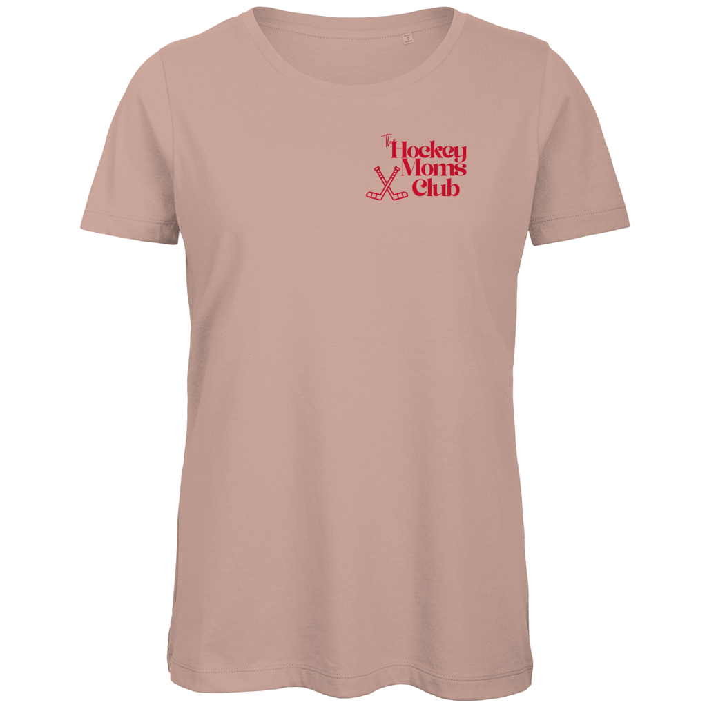 Ladies T-Shirt THE HOCKEY MOMS CLUB