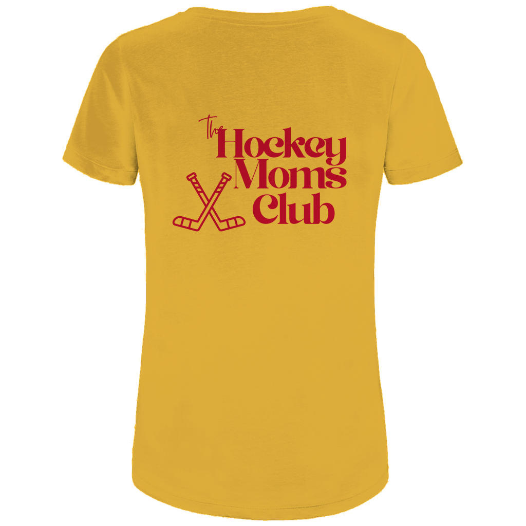 Ladies T-Shirt THE HOCKEY MOMS CLUB