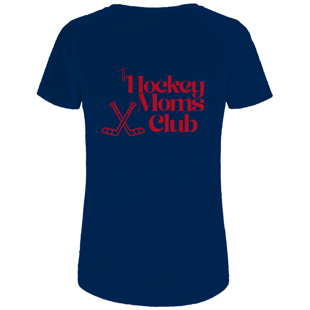 Ladies T-Shirt THE HOCKEY MOMS CLUB