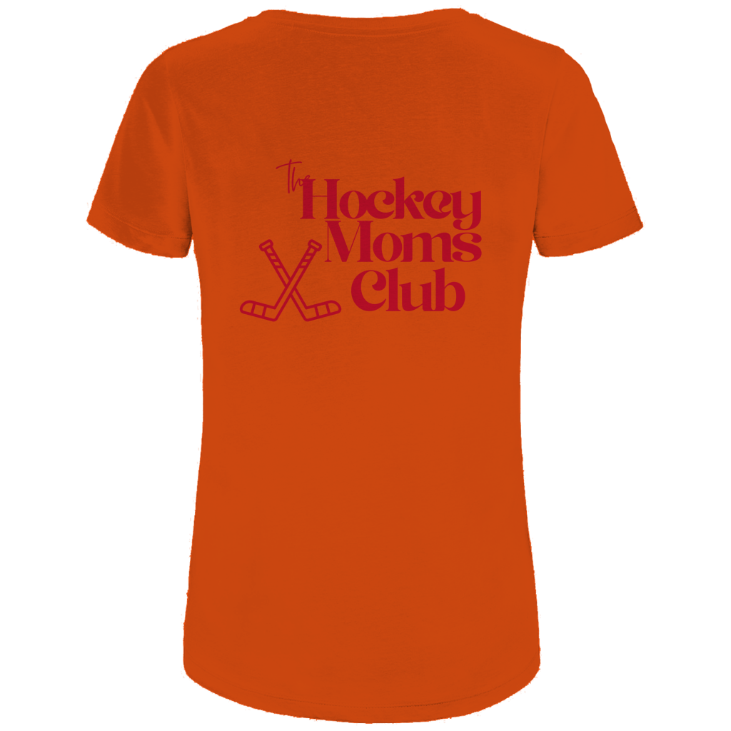 Ladies T-Shirt THE HOCKEY MOMS CLUB