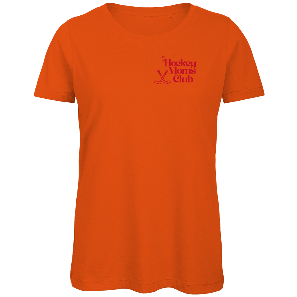 Ladies T-Shirt THE HOCKEY MOMS CLUB