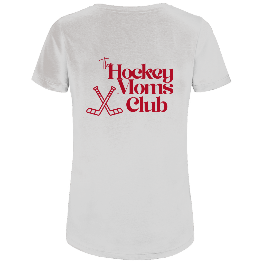 Ladies T-Shirt THE HOCKEY MOMS CLUB