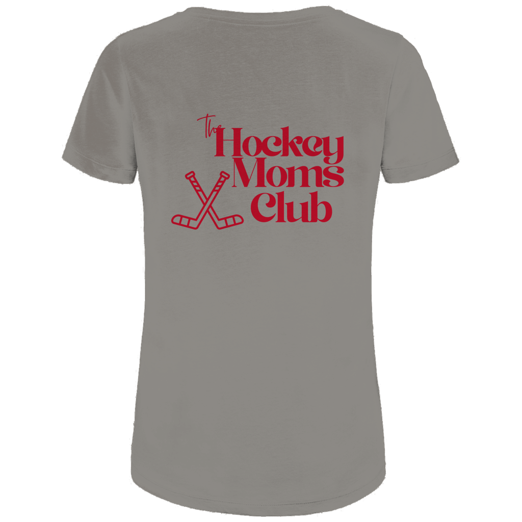 Ladies T-Shirt THE HOCKEY MOMS CLUB