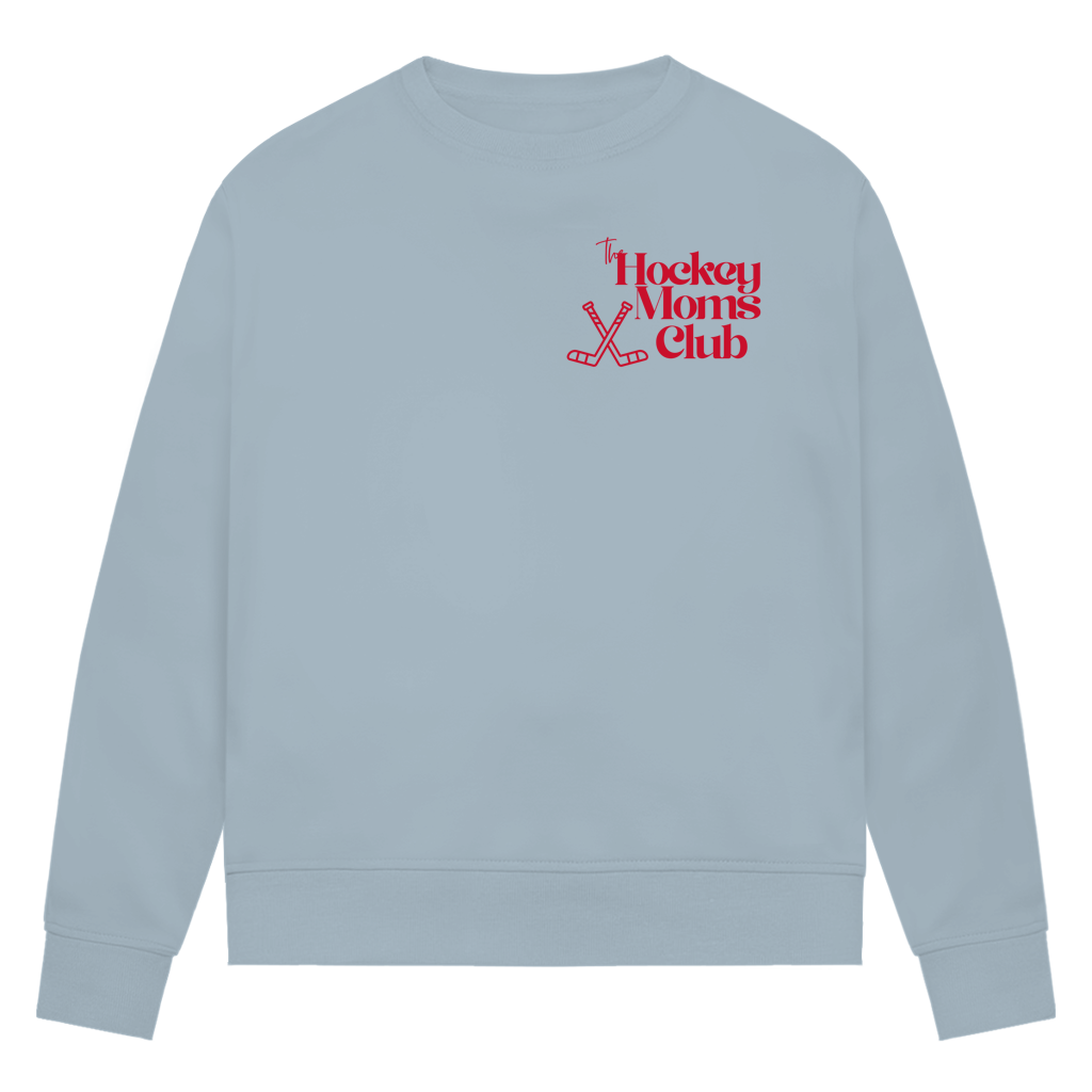Ladies Sweatshirt THE HOCKEY MOMS CLUB