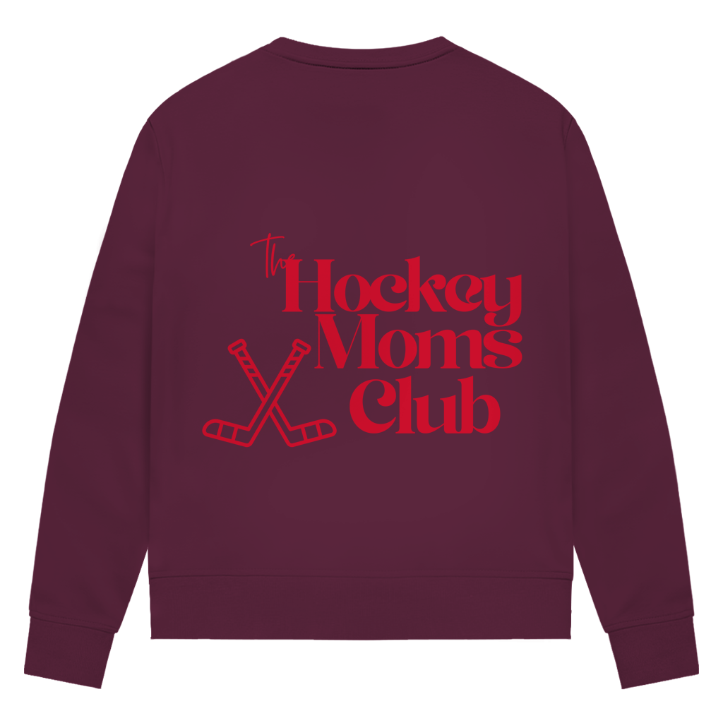 Ladies Sweatshirt THE HOCKEY MOMS CLUB
