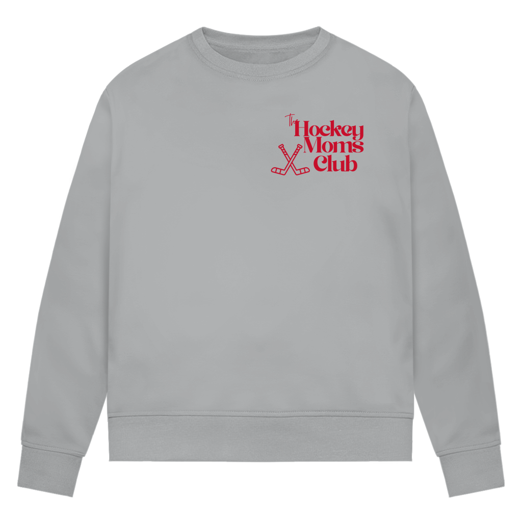 Ladies Sweatshirt THE HOCKEY MOMS CLUB