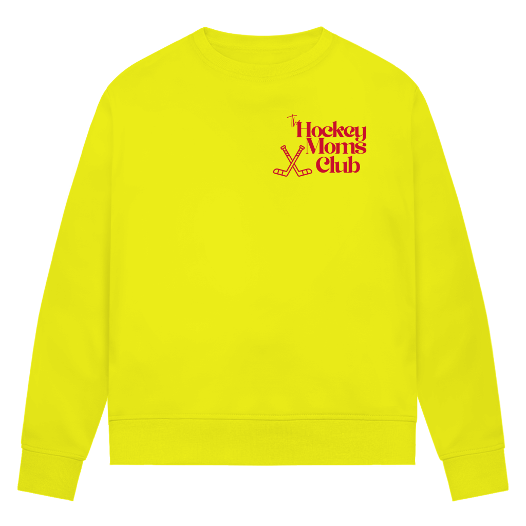Ladies Sweatshirt THE HOCKEY MOMS CLUB